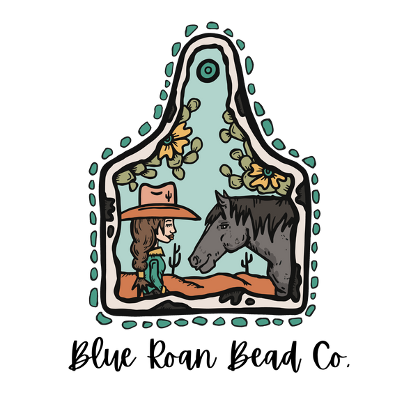 Blue Roan Bead Co. logo