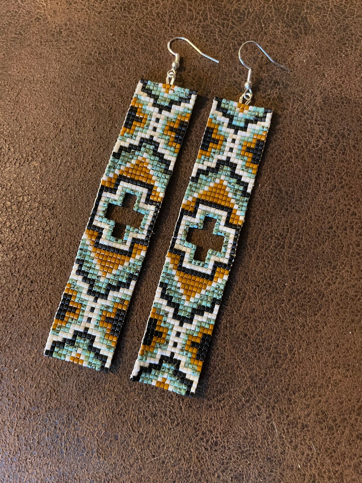 Holy Desert Beaded Earrings