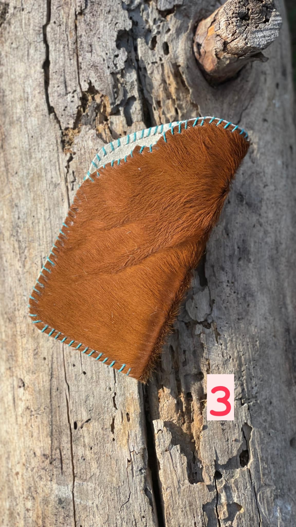 Cowhide Sunglass Sleeve