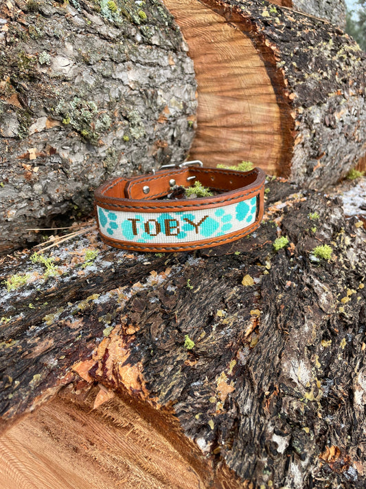 Beaded Inlay Collar